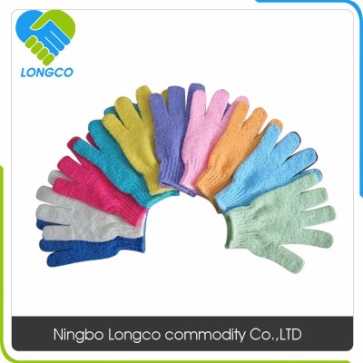 nylon polyester bath glove