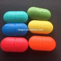 cute ,decorative pill boxes,custom design logo color 6 days medication plastic pill boxes bulk