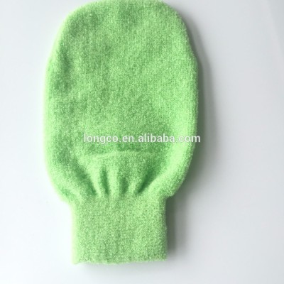 polyester  bath gloves